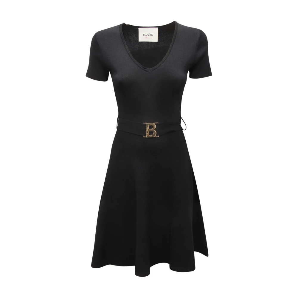 Blugirl Femme Noir - Ra4017 Ma55n Dress - Robes - Taille: 36 Fr