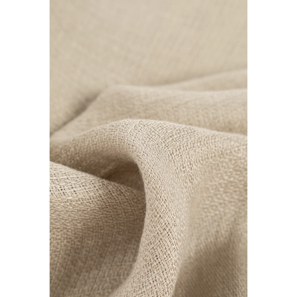 Max Mara Linnen sjaal Grammo Beige Dames