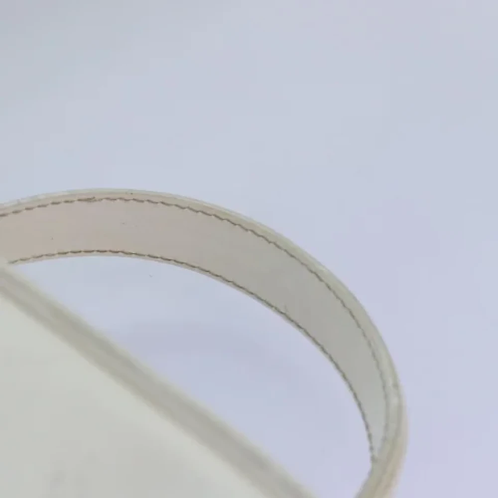 Gucci Vintage Pre-owned Leather handbags White Dames