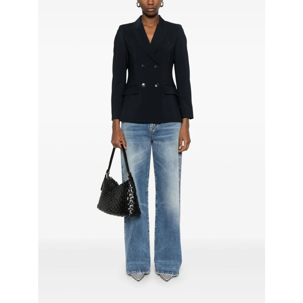 Seventy Blauwe Stijlvolle Jassen Collectie Blue Dames