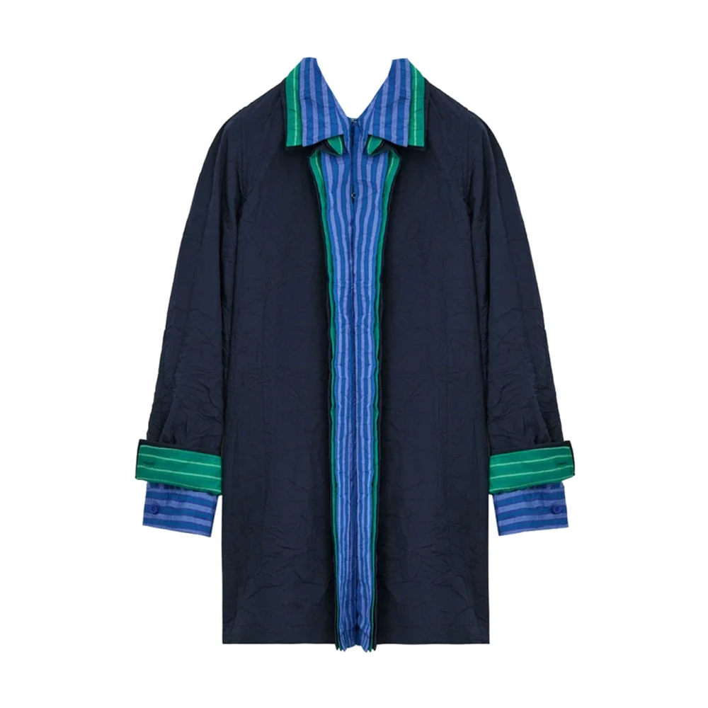 Loewe Women's Multicolor Dress In Technical Cotton - Shirt Dresses - M - Dresses