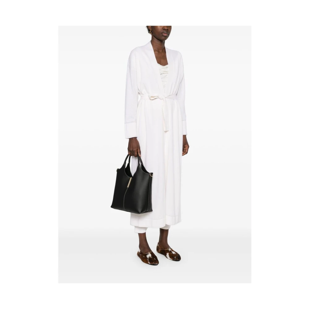 TOD'S Zwarte Kreeftklauw Handtas Black Dames