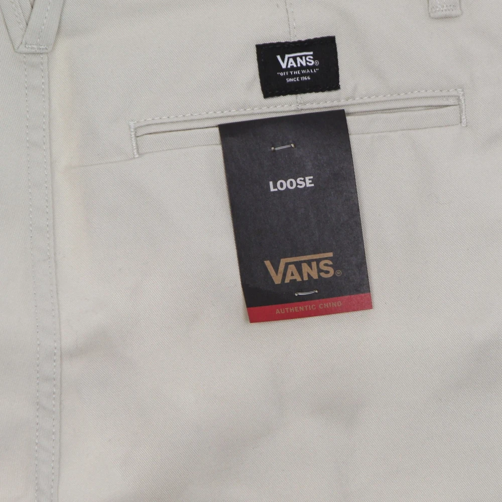 Vans Chino Losse Pant Oatmeal Broek Gray Heren