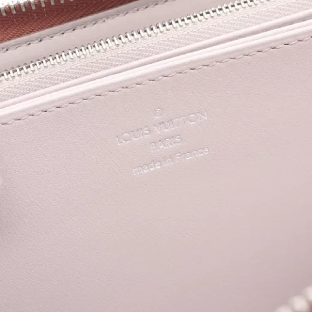 Louis Vuitton Vintage Pre-owned Leather wallets Pink Dames