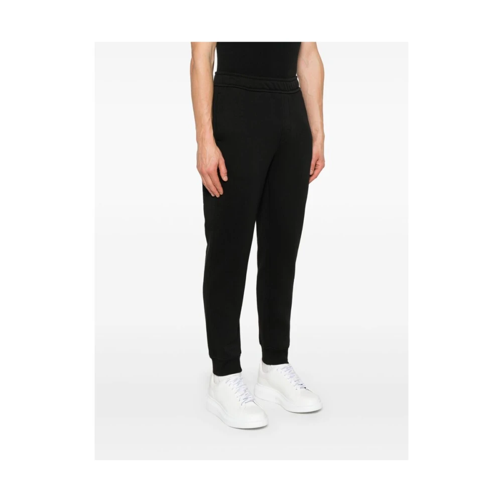 Calvin Klein Zwarte elastische tailleband twee zijdelingse splitzakken Black Heren