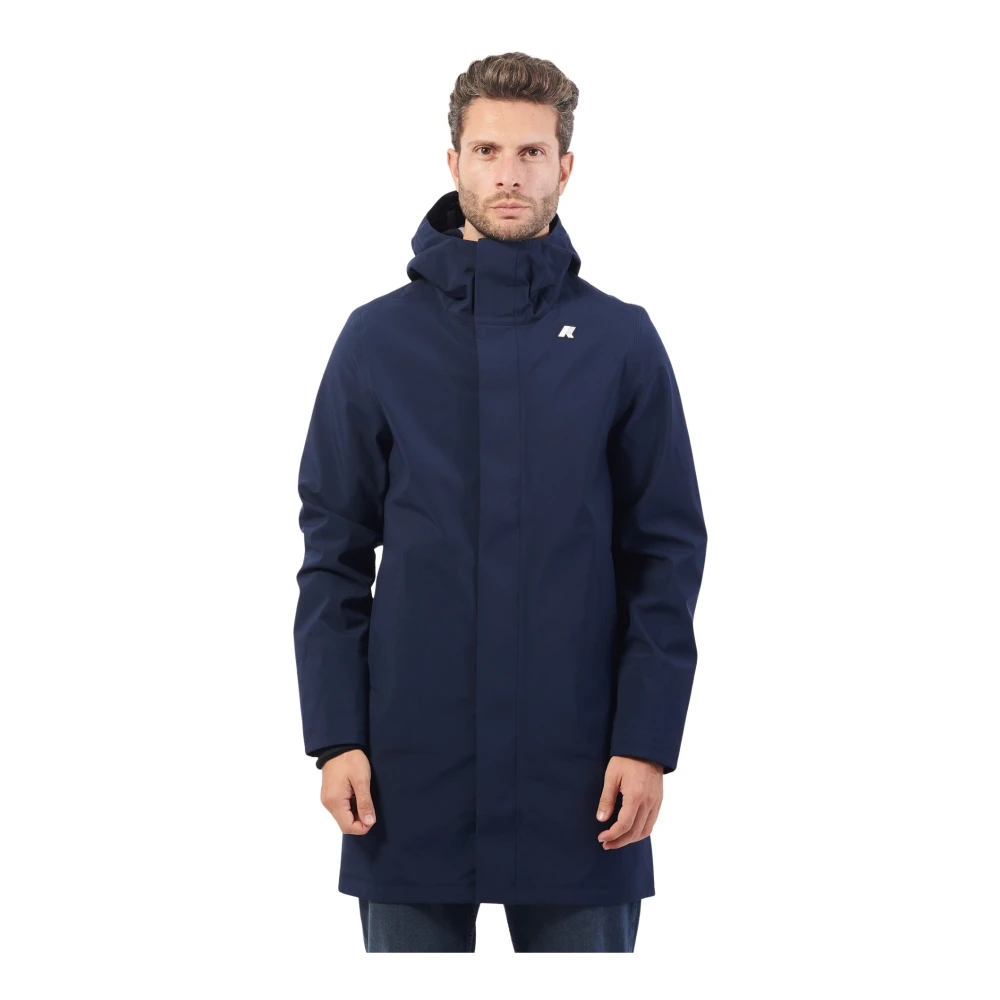 K-Way Thomas Technical Parka Men's Navy Blue Extra Large - La Redoute - Image 3