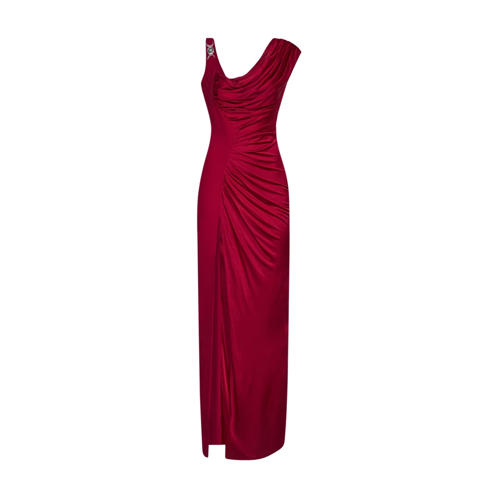 Versace Donna Rosso Abiti, S, New,
