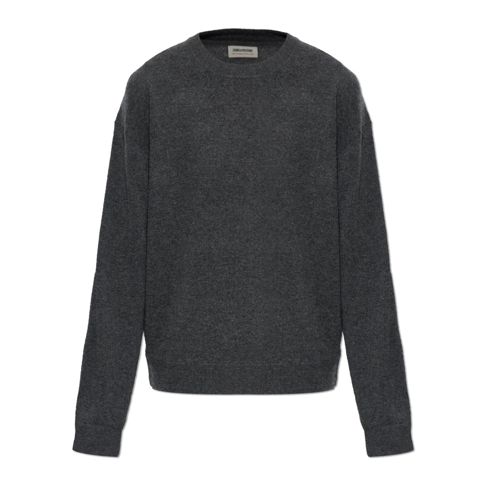 Zadig & Voltaire Uomo Grigio Maglie, Xl, New, - Immagine 4