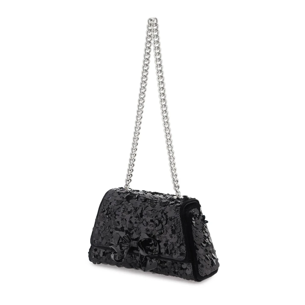 Self Portrait Shoulder Bags Black Dames