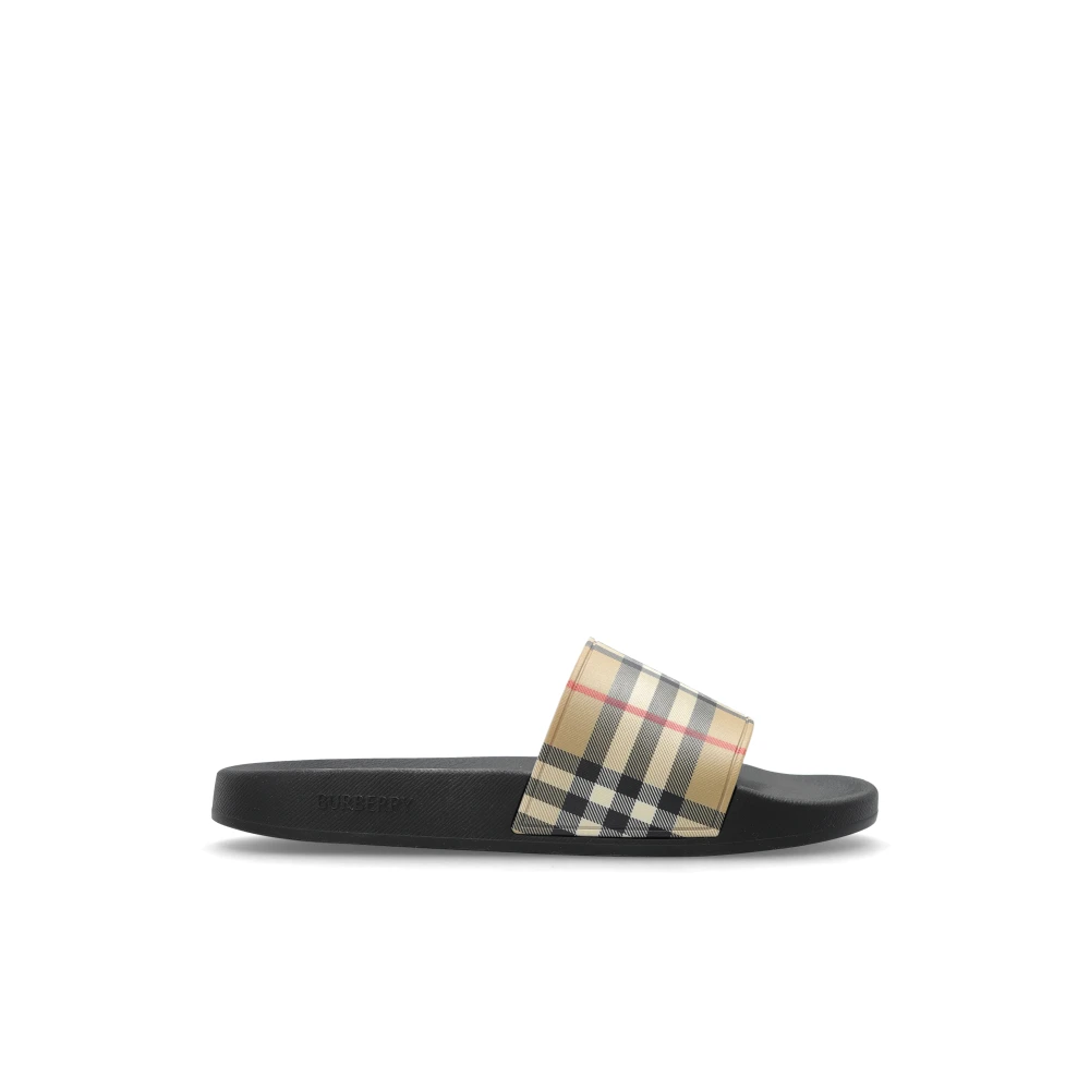 Burberry Women's Beige Sliders, 5 Uk, Furley Slide