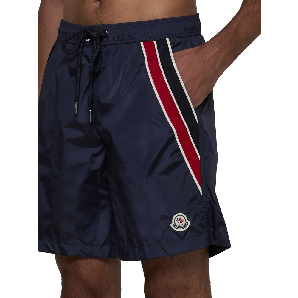 Moncler Blauwe Zee Kleding Blue Heren