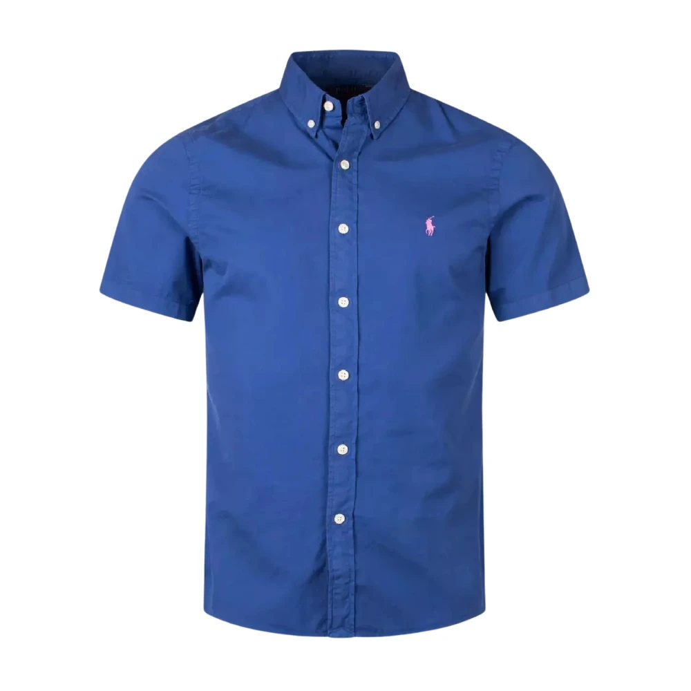 Ralph Lauren Slim Fit Overhemd Blue Heren