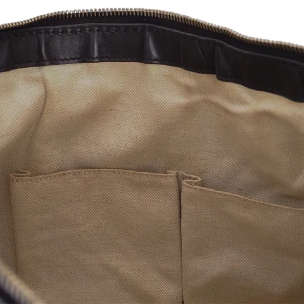 Gucci Vintage Pre-owned Canvas gucci-bags Brown Dames