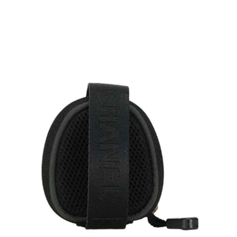 Chanel Vintage Pre-owned Canvas pouches Black Dames