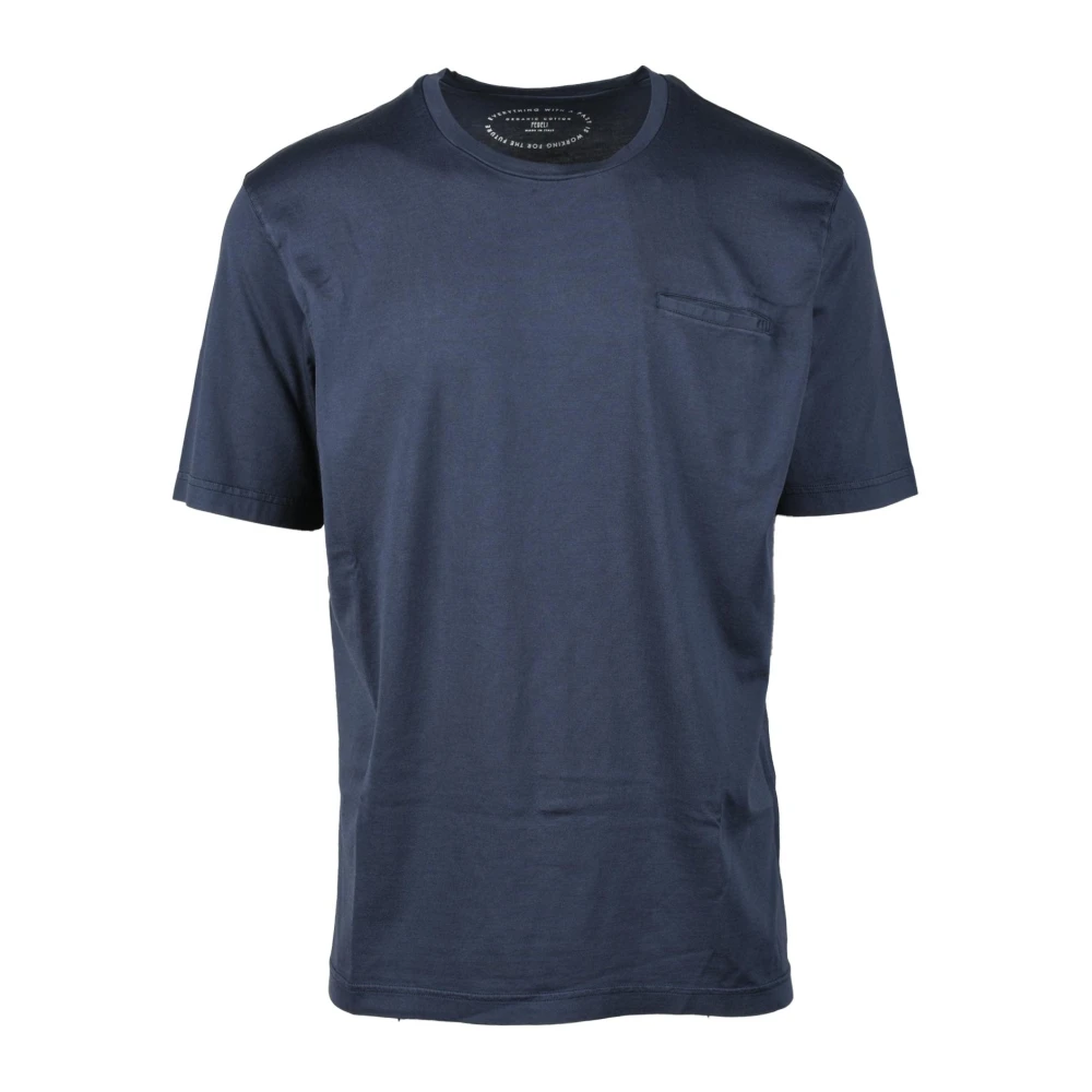 Fedeli Tshirt Blue Heren