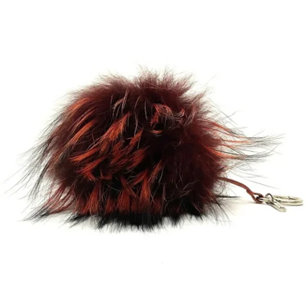 Fendi Vintage Pre-owned Fabric key-holders Red Dames