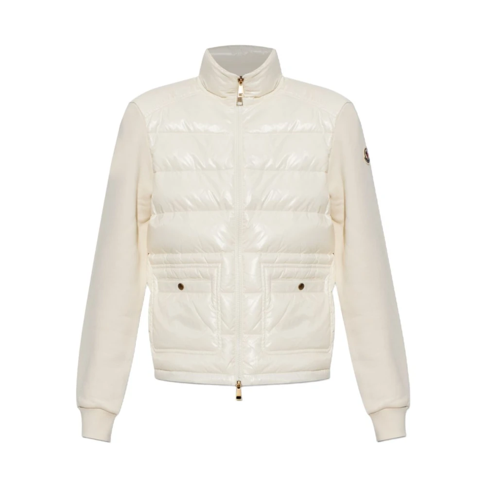 Moncler , Winter Jackets, Female, White, S, Winter Jacket