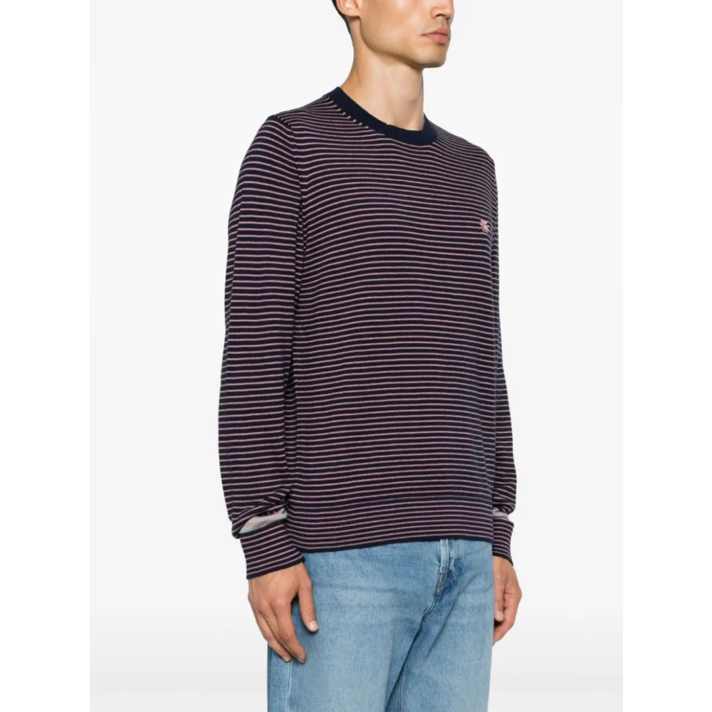 ETRO Pegasus Motief Katoen Kasjmier Trui Multicolor Heren