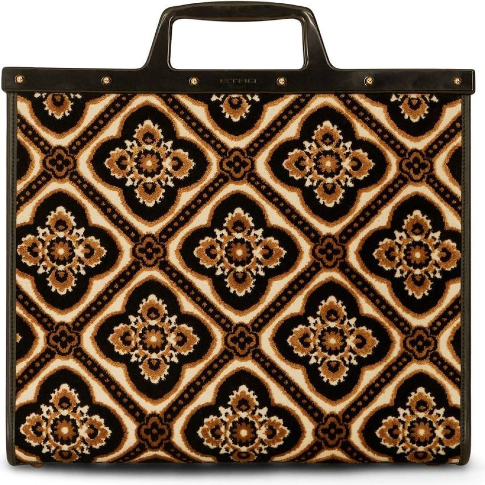 ETRO Stijlvolle Love Trotter Medium Tassen Brown Dames