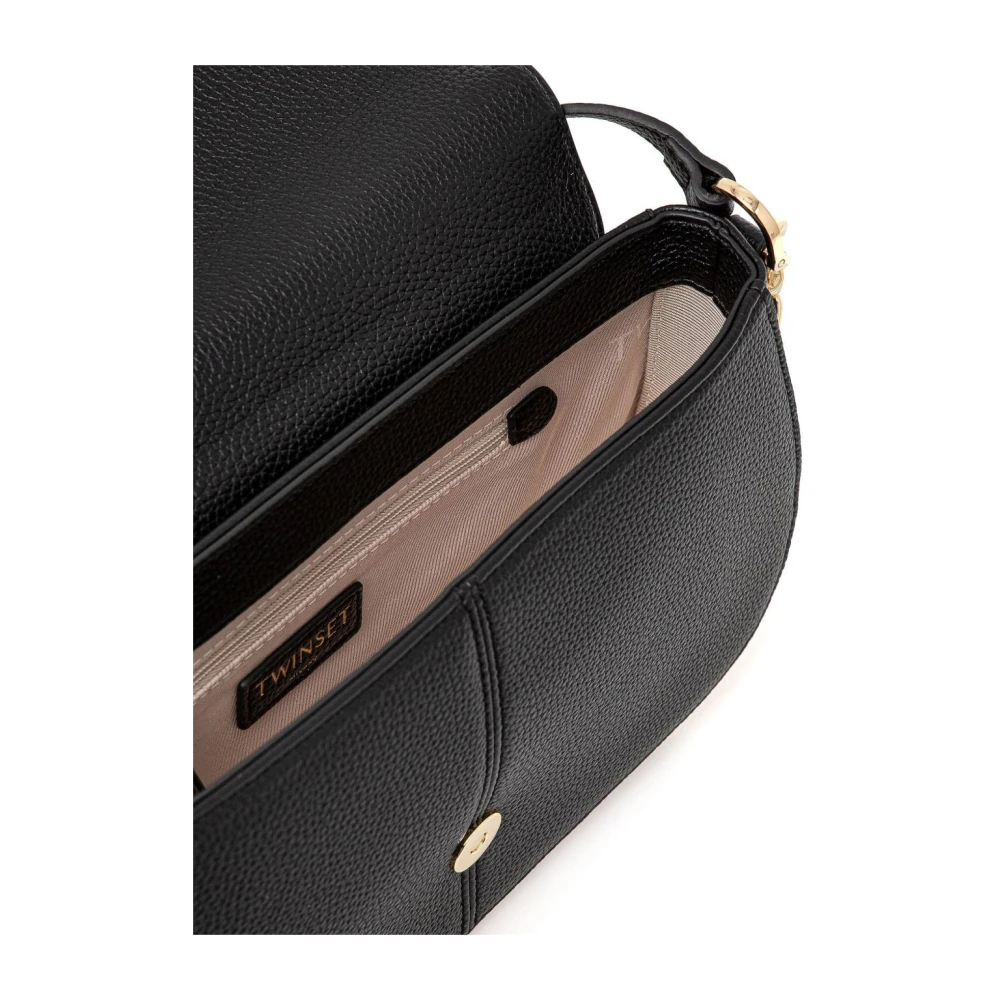 Twinset Zwarte tassen voor een stijlvolle uitstraling Black Dames