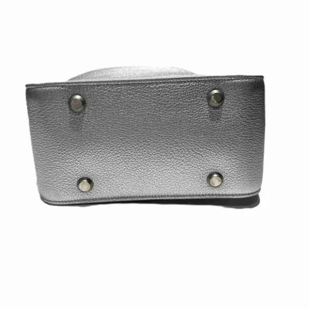 Balenciaga Vintage Pre-owned Leather balenciaga-bags Gray Dames
