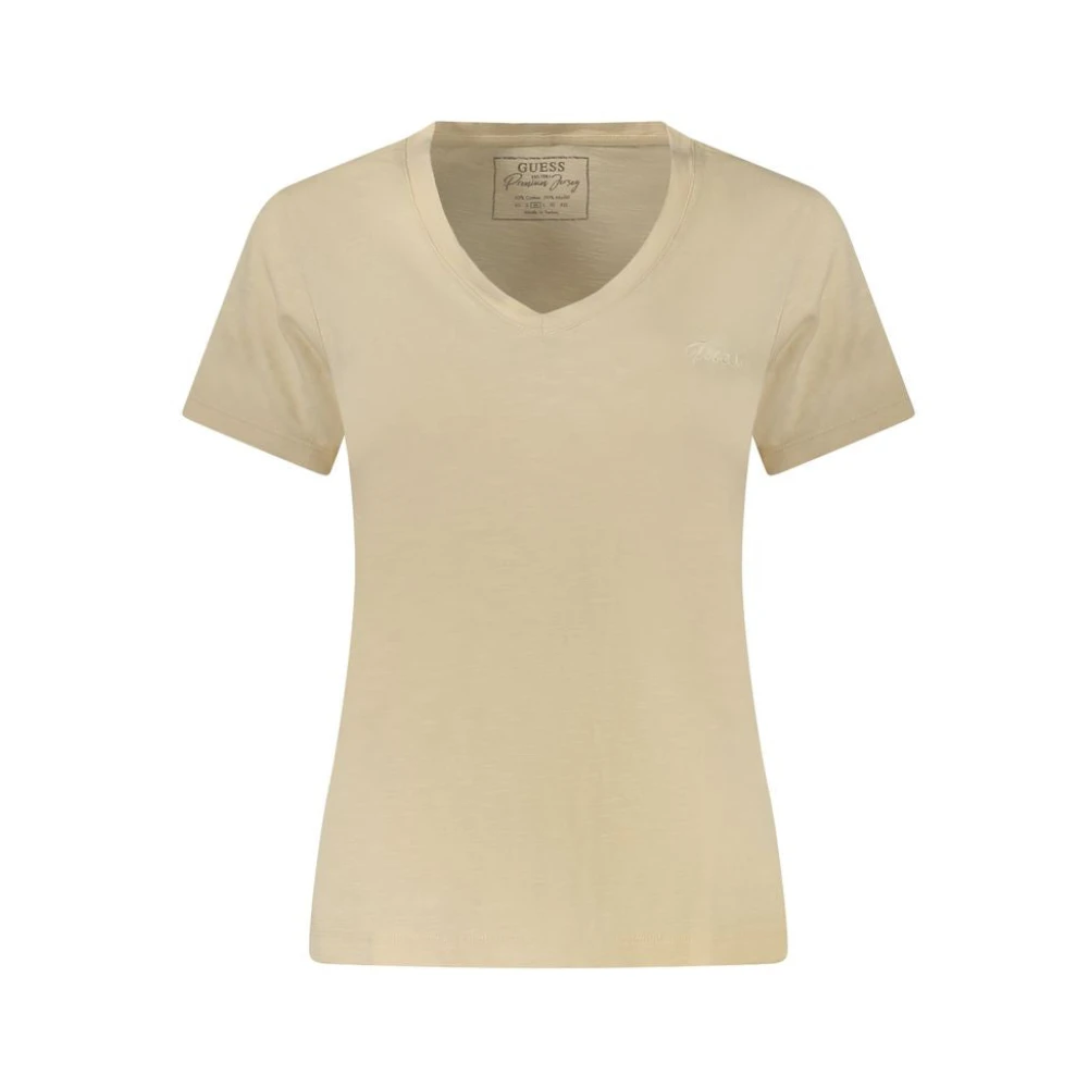 Guess Beige Katoenen Dames Top Beige Dames