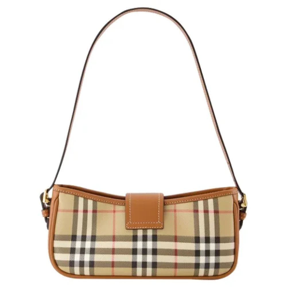 Burberry Leather shoulder-bags Brown Dames