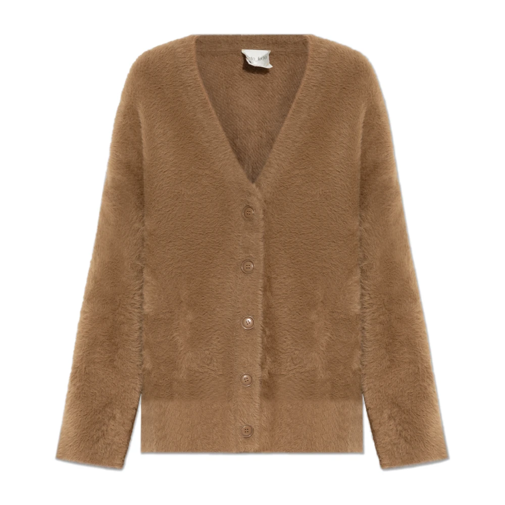 Forte Vest met decoratieve afwerking Beige Dames
