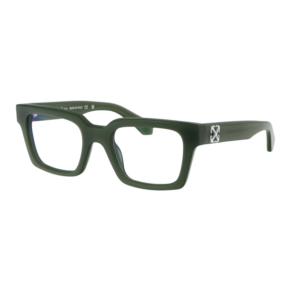 Off White Stijlvolle Optical Style 72 Bril Green Unisex
