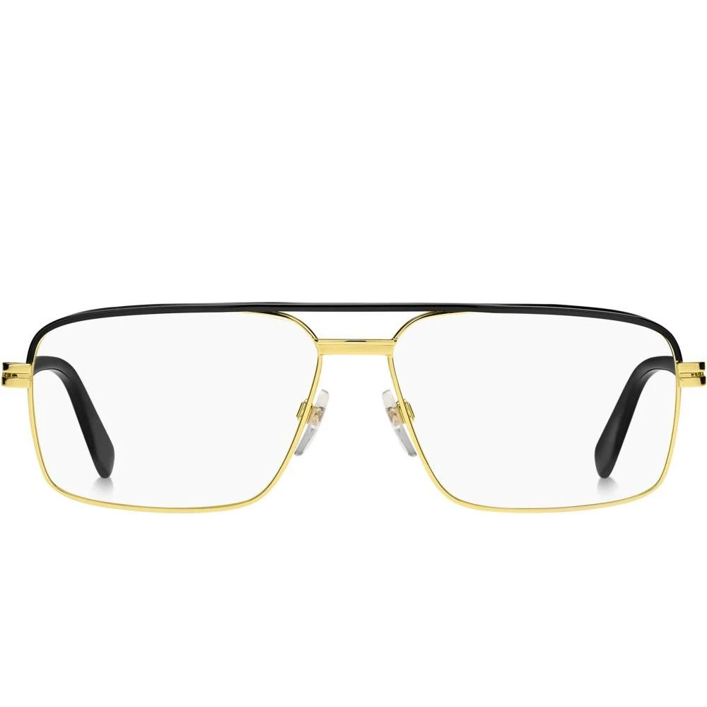 Marc Jacobs Goud Zwart Brillenmontuur Yellow Unisex
