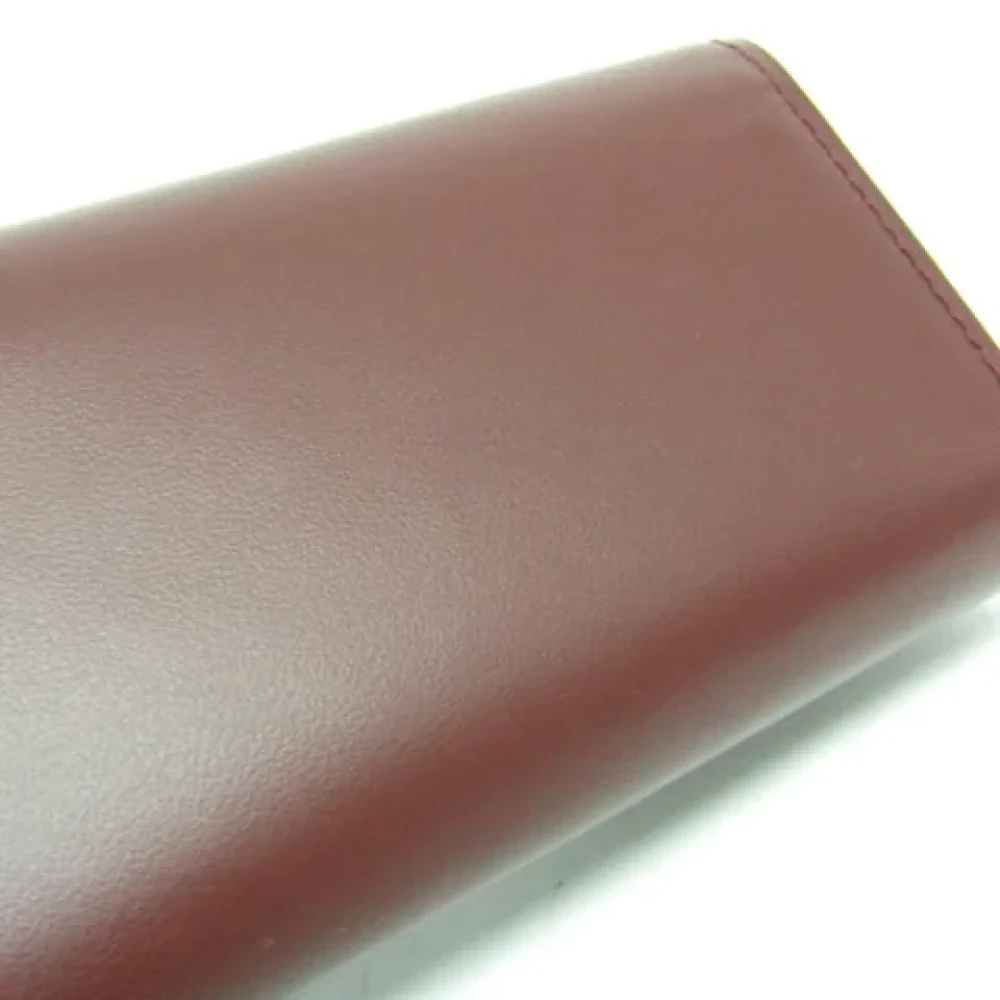Cartier Vintage Pre-owned Leather key-holders Red Dames