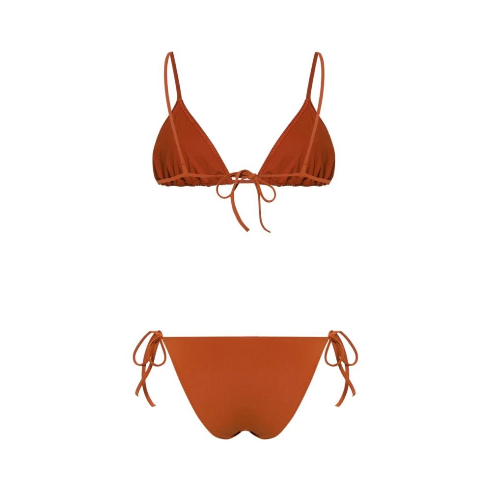Lido Terracotta Driehoek Bikini Set Brown Dames