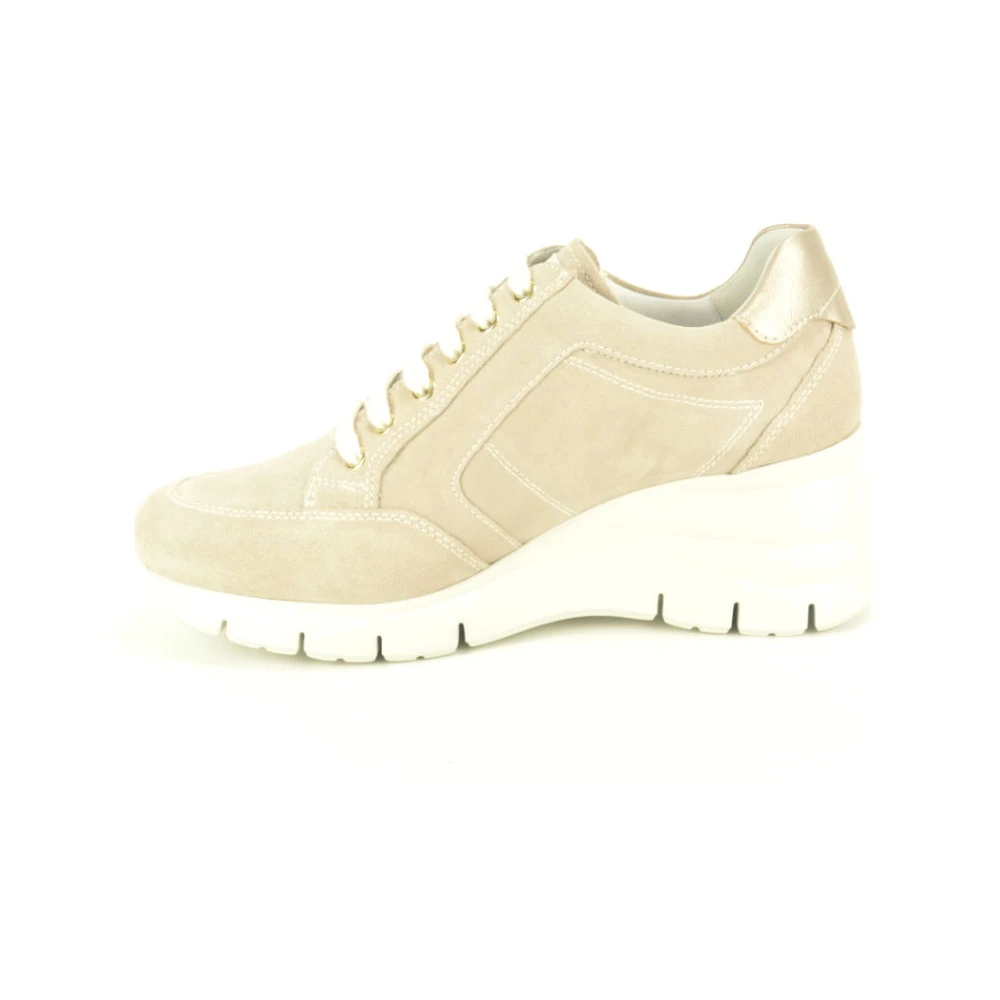 Nerogiardini Runner N+tiret spieZ Dames Schoenen Beige