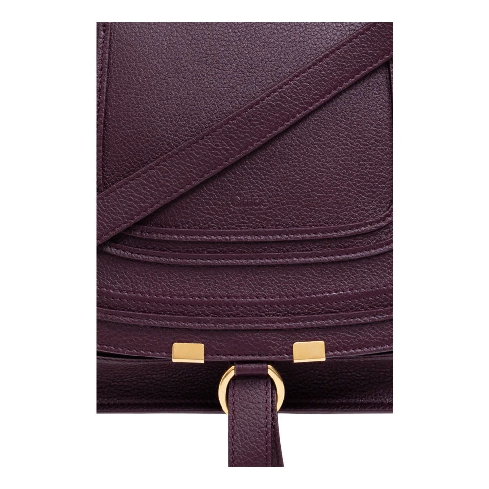 Chloé Middelgrote Schoudertas Purple Dames
