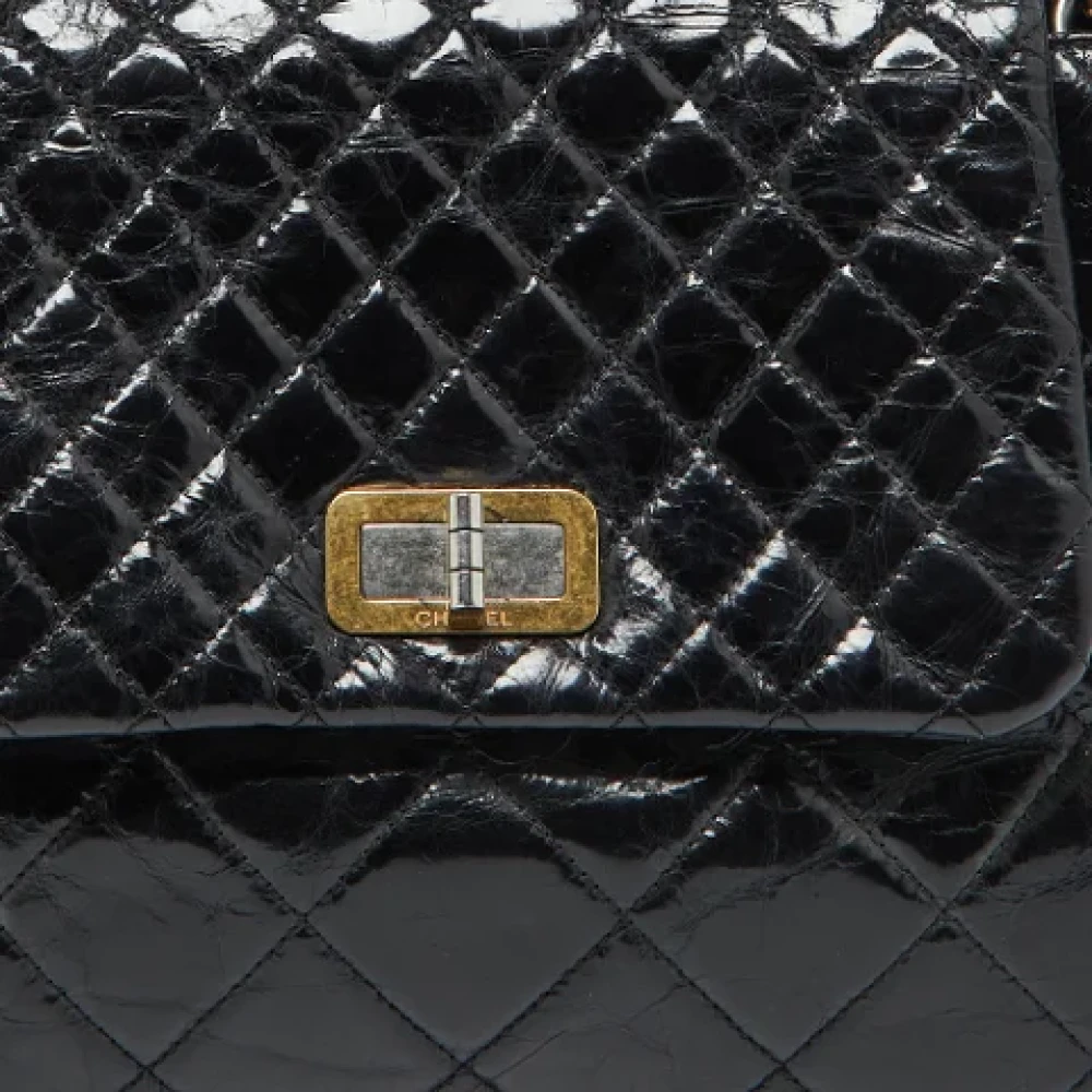 Chanel Vintage Pre-owned Leather chanel-bags Black Dames