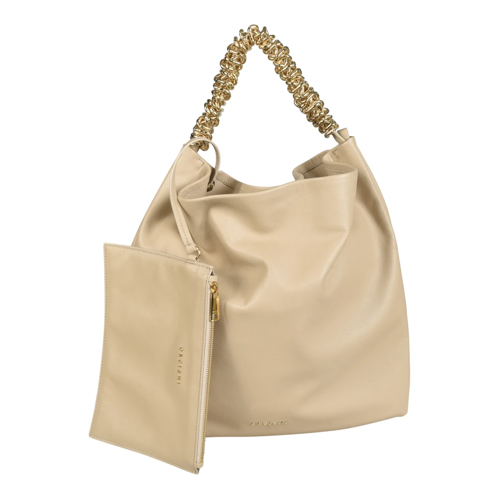Orciani Stijlvolle Ivoor Tassen Collectie Beige Dames