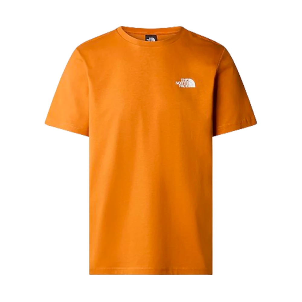The North Face Redbox Desert Rust T-Shirt Orange Heren