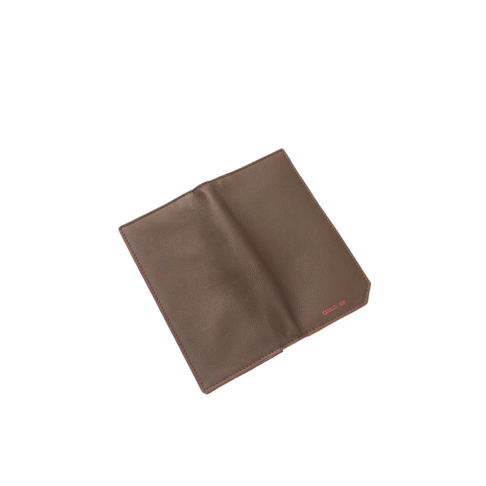Cerruti 1881 Heren Leren Portemonnee met Kaarthouder Brown Heren