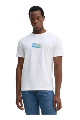 Label Print T-Shirt