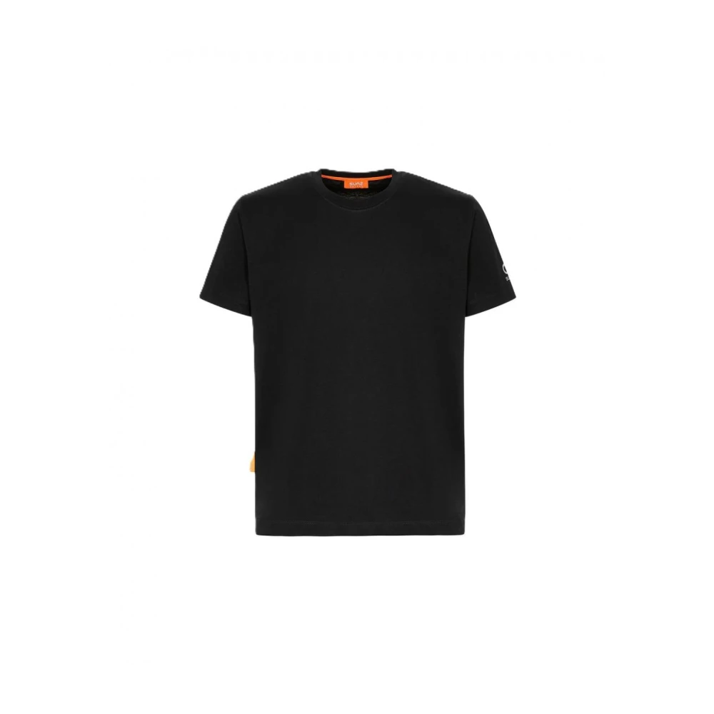 Suns Katoenen T-shirt Black Heren