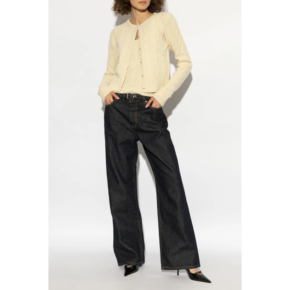 Blumarine Wollen Top Beige Dames