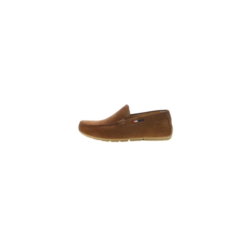 U.s. Polo Assn. Uomo Marrone Elegante Mocassino Con Suola In Gomma