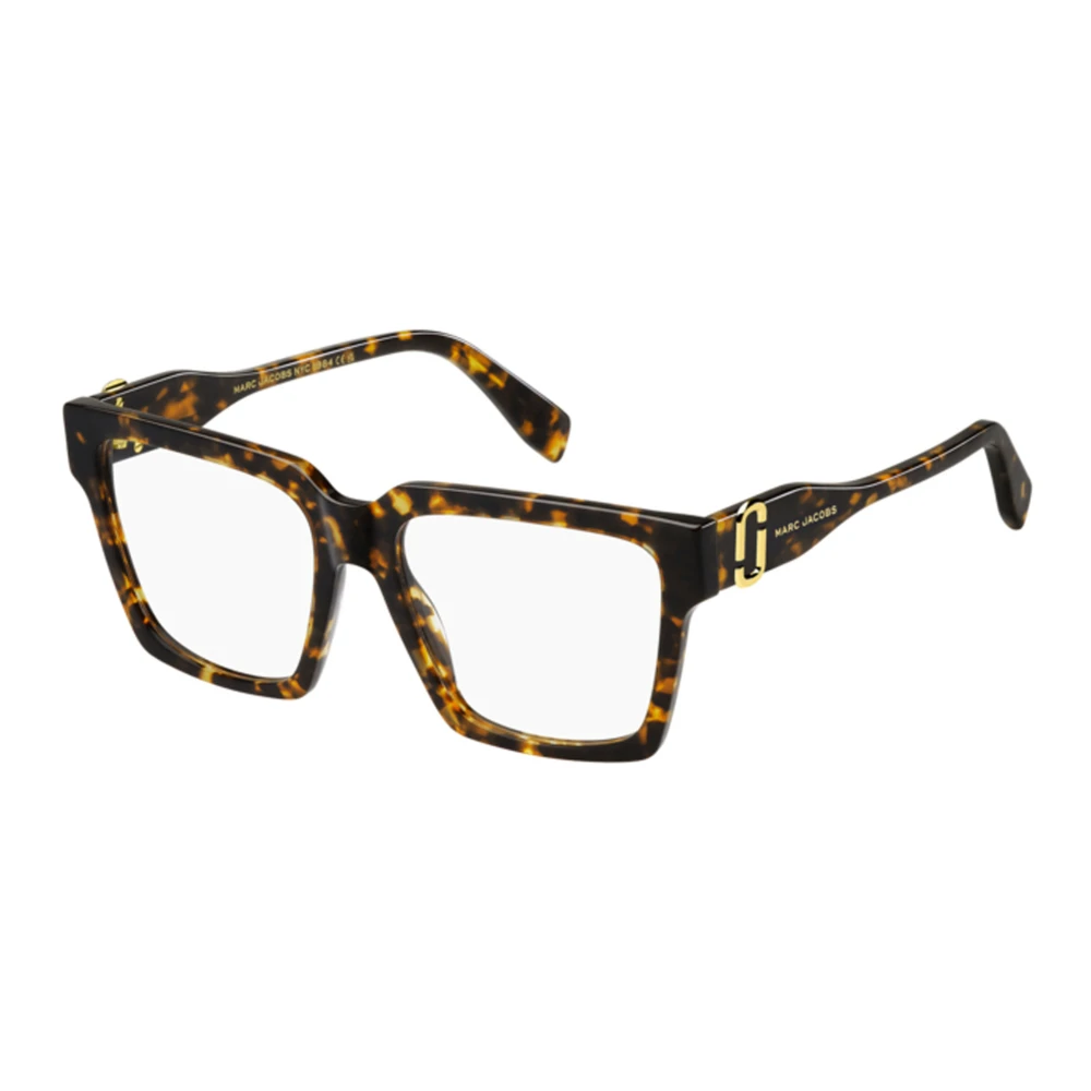 Marc Jacobs Stijlvolle brillen in Dark Havana Brown Unisex