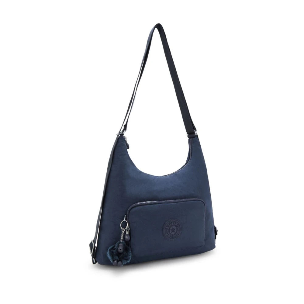 Kipling Yenna Schouder Rugzak met Meerdere Zakken Blue Dames
