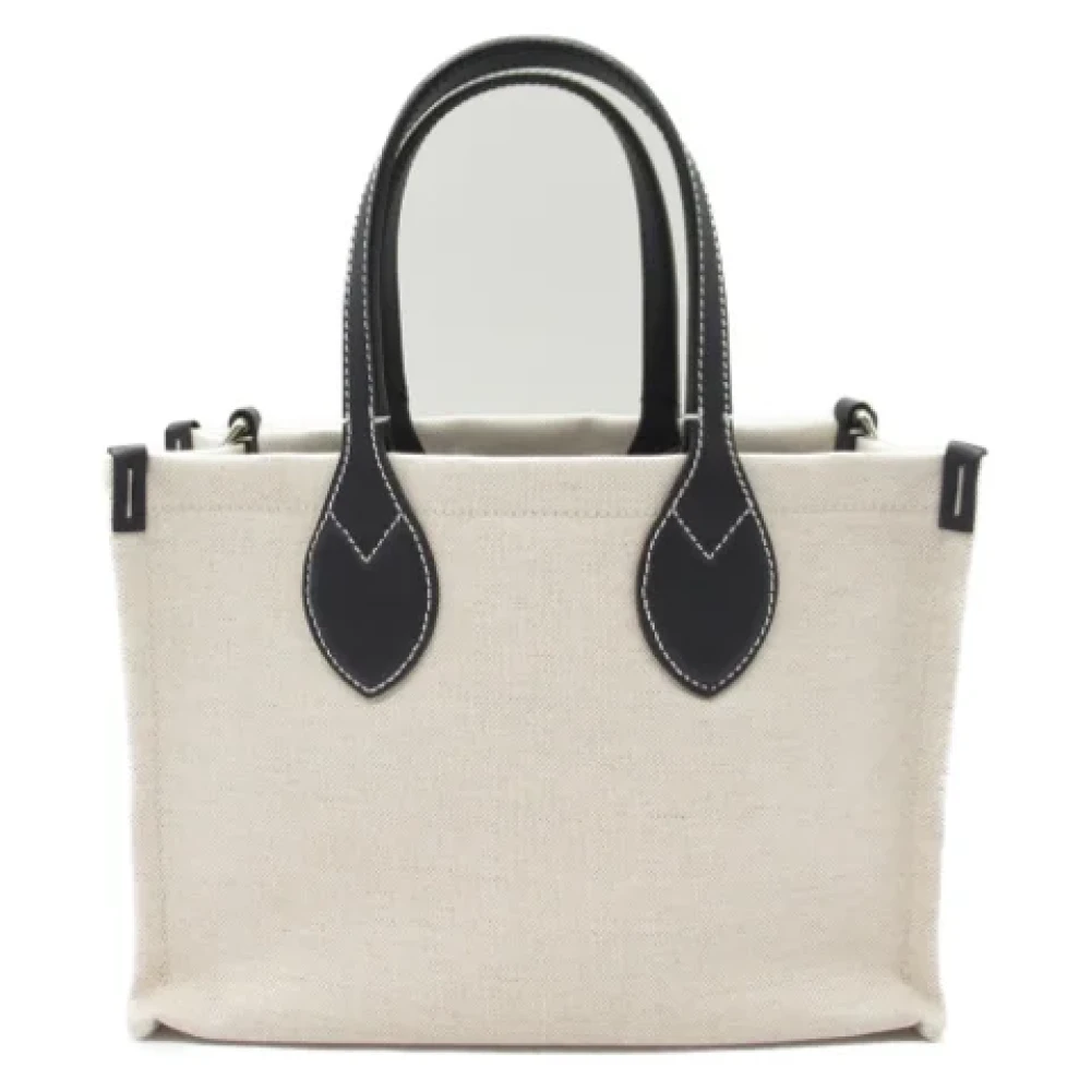 Gucci Vintage Pre-owned Canvas gucci-bags White Dames