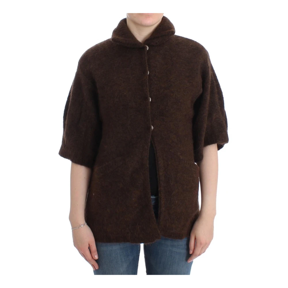 Roberto Cavalli , Cardigans, Female, Brown, S, Class Cardigan - Image 3