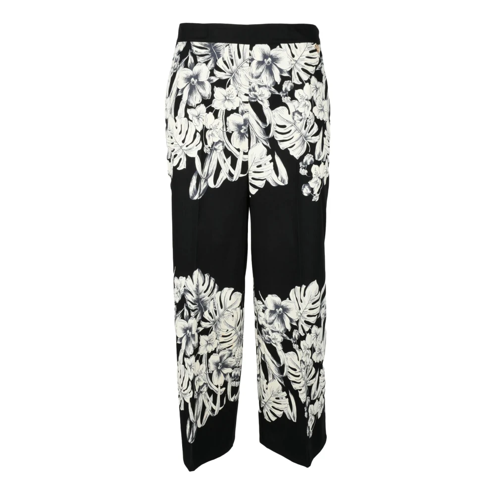 Twinset Broek Black Dames