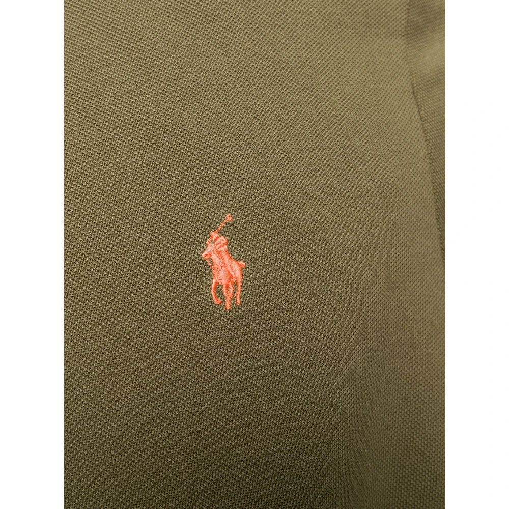 Polo Ralph Lauren Groen Piqué Poloshirt Green Heren