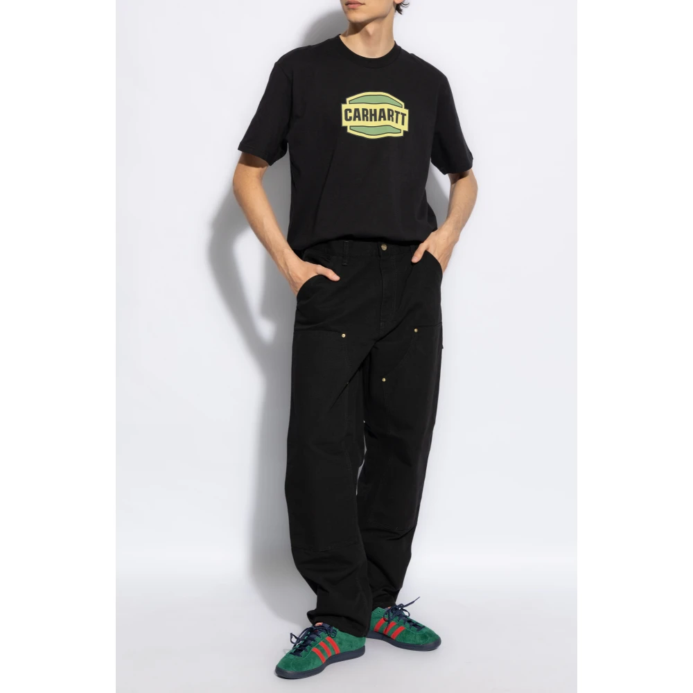 Carhartt WIP Bedrukt T-shirt Black Heren