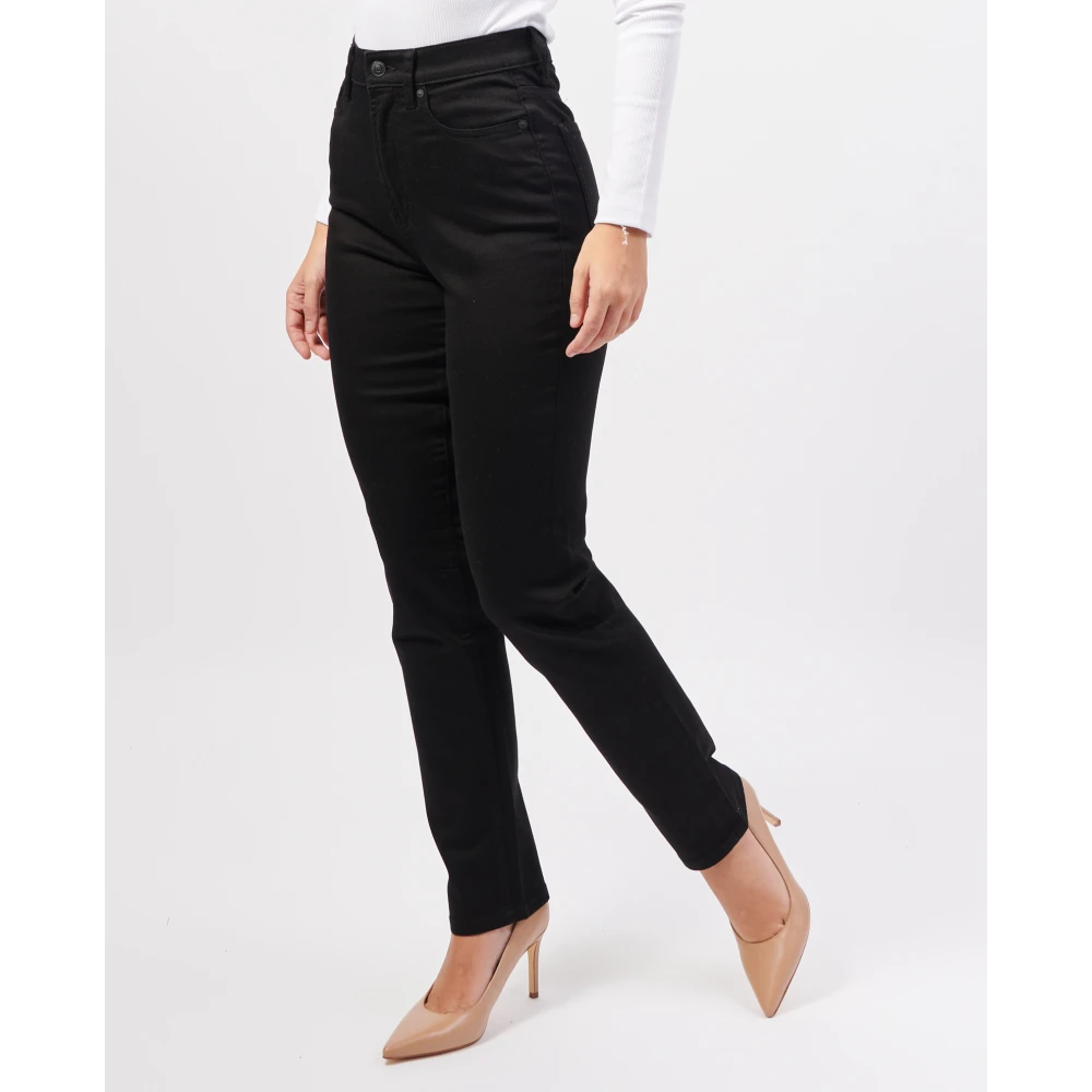 Hugo Boss Zwarte Slim Fit Jeans Black Dames